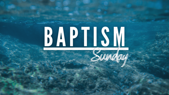 Baptism Sunday logo