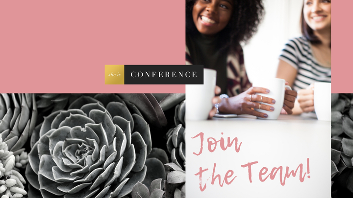 She Is Conference Volunteer Interest Form logo image