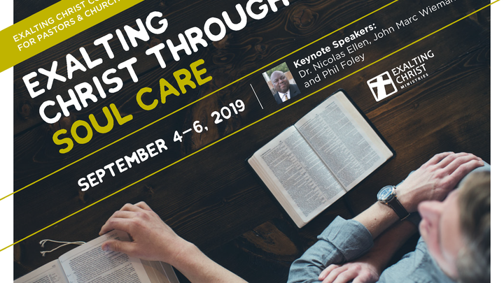 2019 Exalting Christ Conference for Pastors & Church Leaders logo image