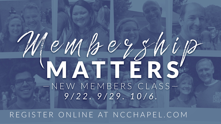 Membership Matters: New Members Classes logo image