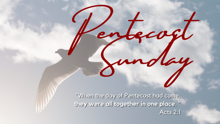 Pentecost Sunday Worship logo