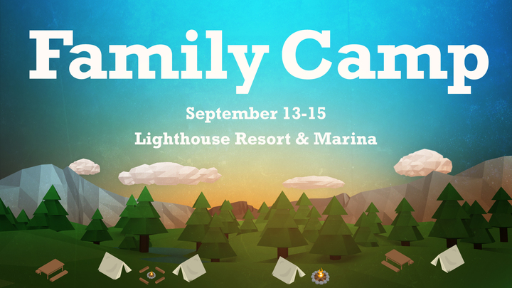 Family Camp weekend logo image