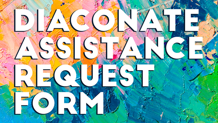 Diaconate Assistance Request Form logo