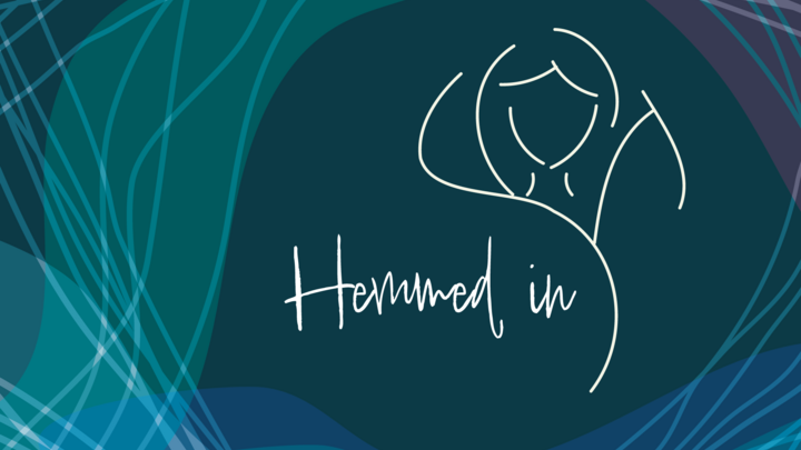 "Hemmed In" Women's Retreat logo