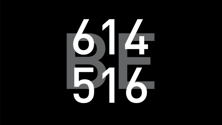 614 Be 516 // June 2025 logo