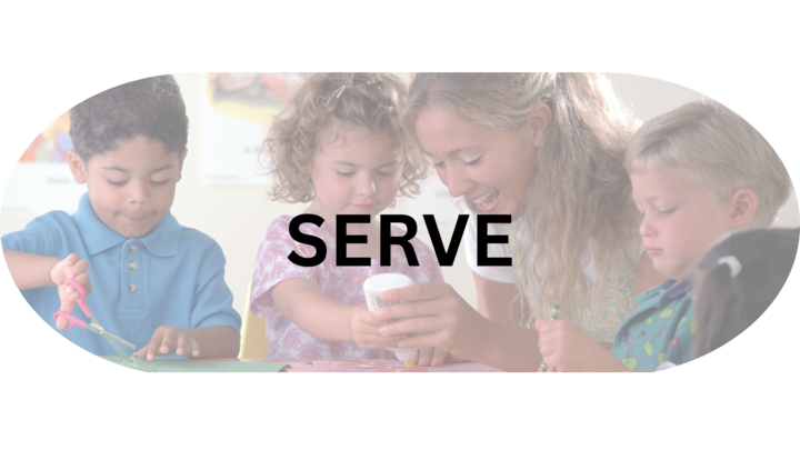 Serving at Abide Church  logo