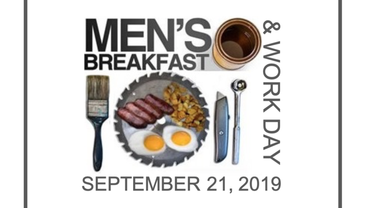 Men's Ministries Breakfast and Work Day logo image