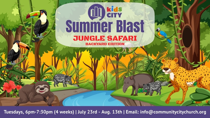 Summer Blast 2024: Jungle Safari logo