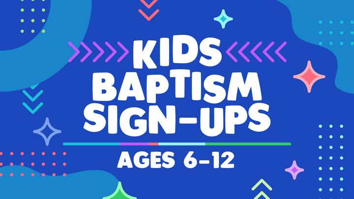 Kids Baptism logo