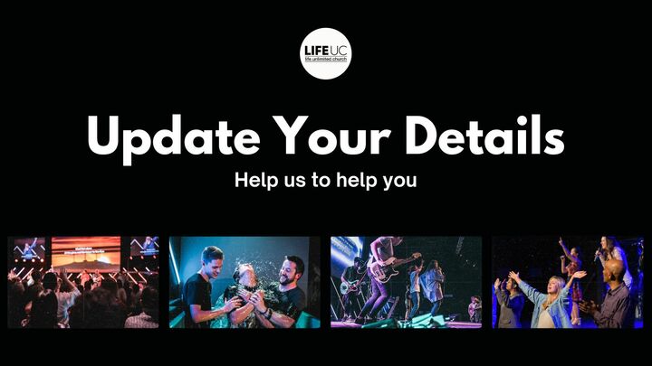 Need to update your details? logo