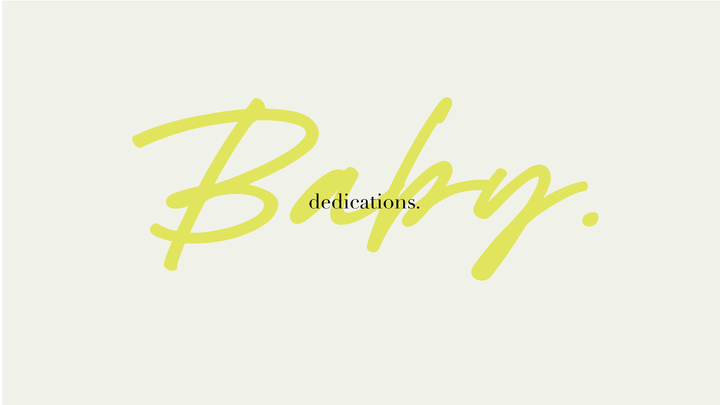 Baby Dedication at Red Bug Campus logo