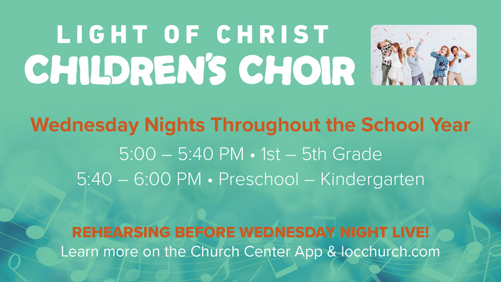 Children's Choir 2025-26 logo