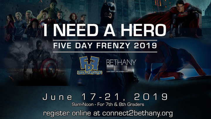 JR HI Five Day Frenzy 2019 logo image