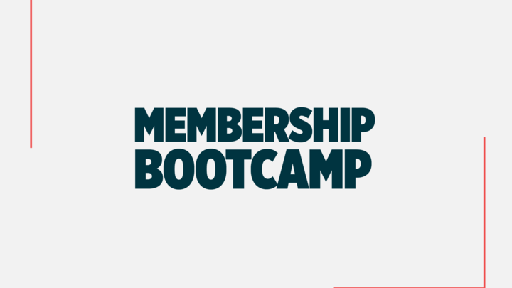 Membership Bootcamp Summer 2019 logo image