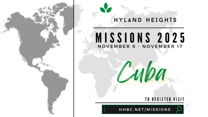 Mission Trip - Cuba 2025 logo