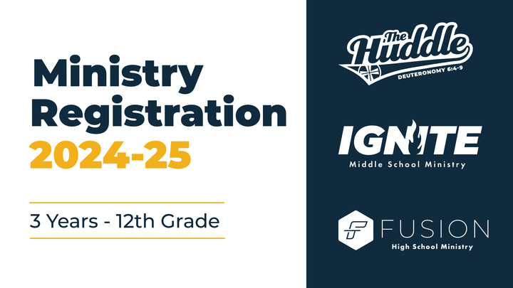 Ministry Registration 2024-25 logo