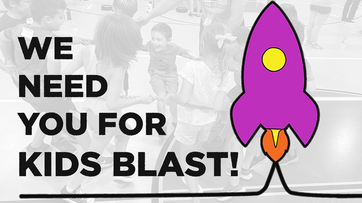 Kids Blast Volunteers logo