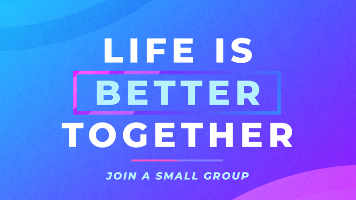 Join a Small Group logo