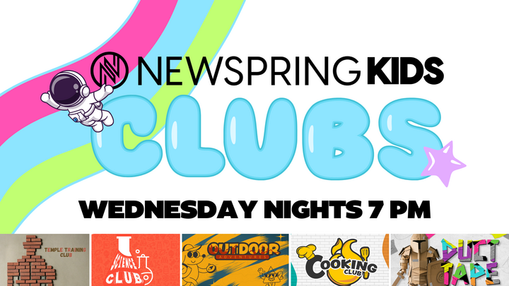 Kids Wednesday Night Clubs - Volunteers logo