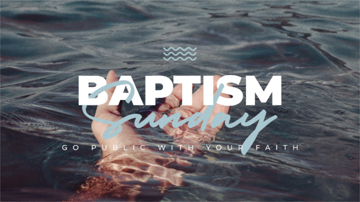 BAPTISM SUNDAY logo