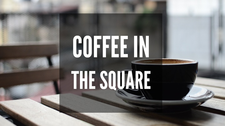 "Coffee in the Square" logo image