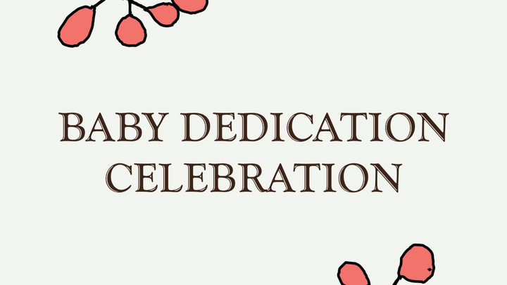Baby Dedication Celebration logo image