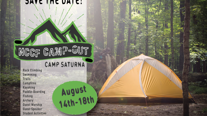 NCCF CAMP-OUT logo image