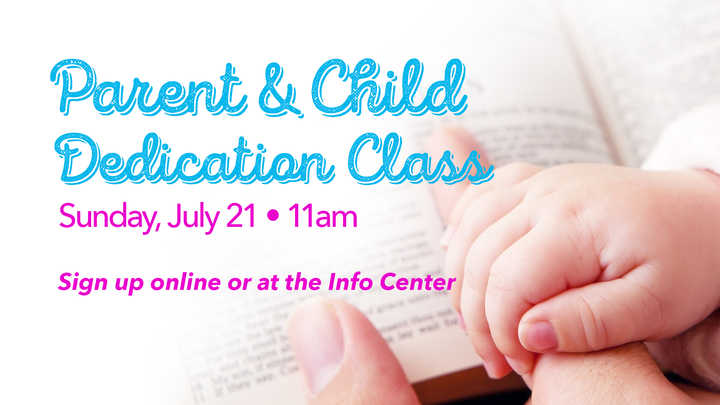 Latham Parent & Child Dedication Class logo image