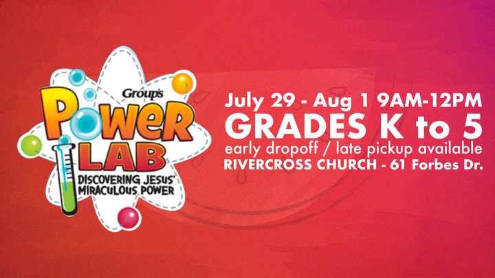 RiverCross Camp 3 - POWER LAB : July 29-Aug 1 9am-12pm (grades K-5) logo image