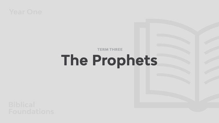 Term 3 - The Prophets logo image