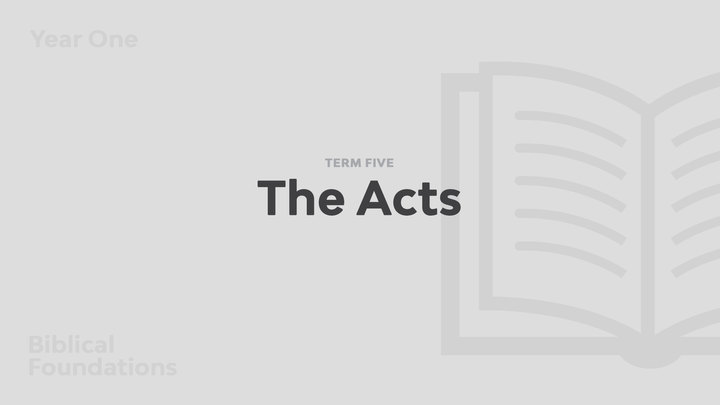 Term 5 - The Acts logo image