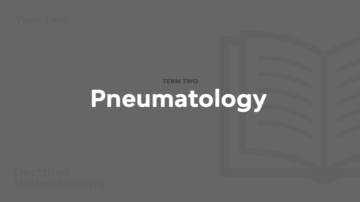 Term 2 - Pneumatology logo image