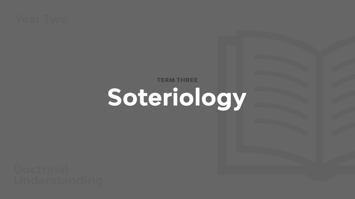 Term 3 - Soteriology logo image