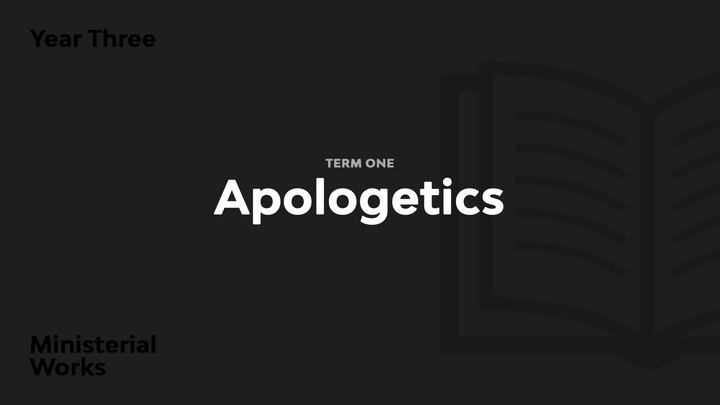 Term 1 - Apologetics logo image