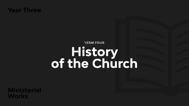 Term 4 - History of the Church logo image
