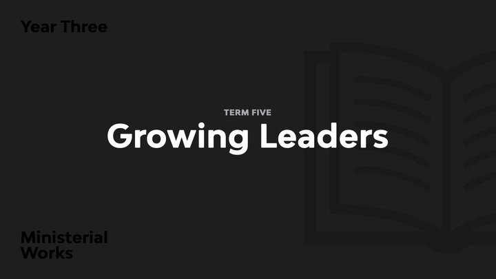 Term 5 - Growing Leaders logo image