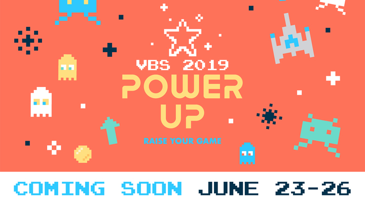 Power Up VBS logo image