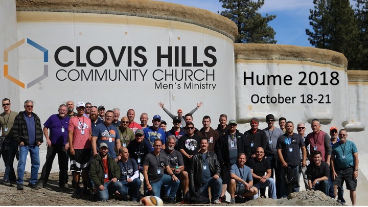 Hume Lake Mens' Retreat 2019 logo image