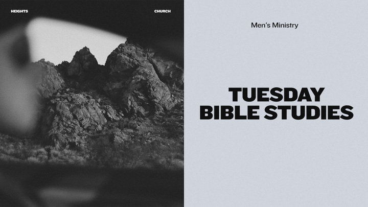 Men | Tuesday Bible Studies | Fall 2025 / Spring 2026 logo
