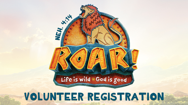VBS 2019 VOLUNTEER Registration logo image