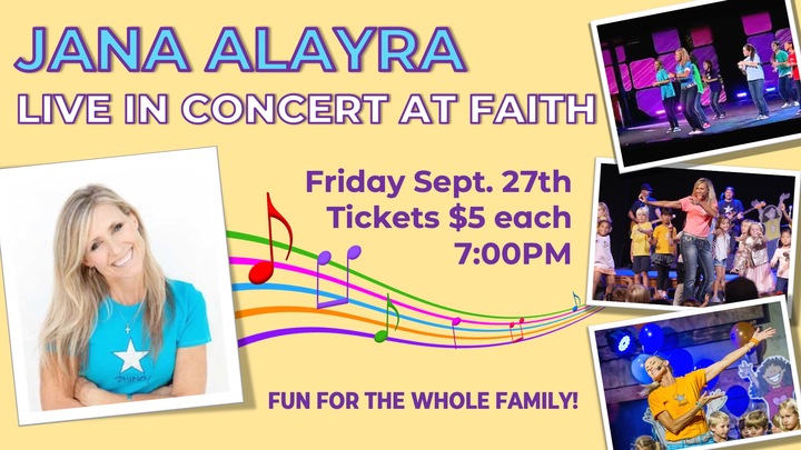 Jana Alayra Kids Concert logo image