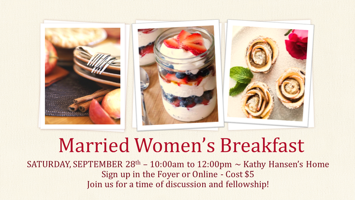 Married Women's Breakfast - September logo image