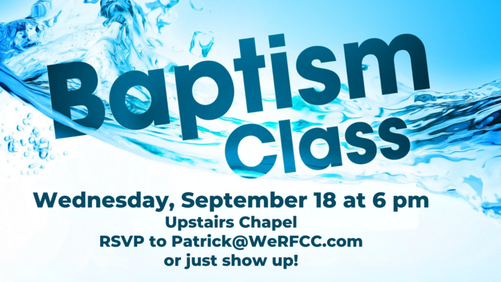Children's Baptism Class logo