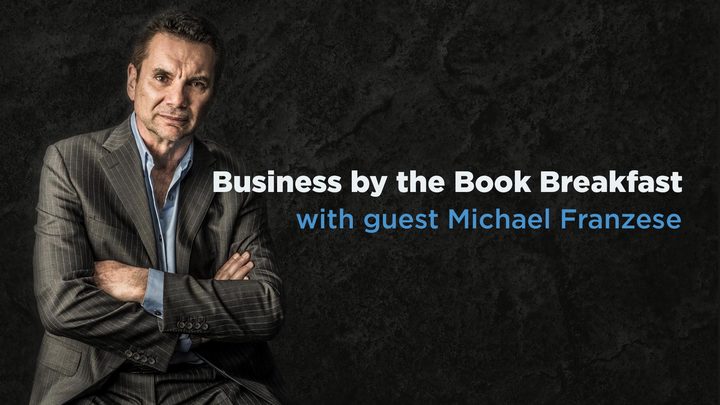 Business by the Book Breakfast logo image