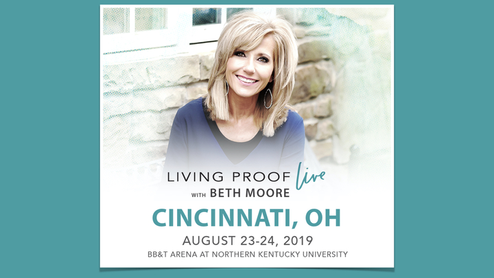 Living Proof Live with Beth Moore logo image