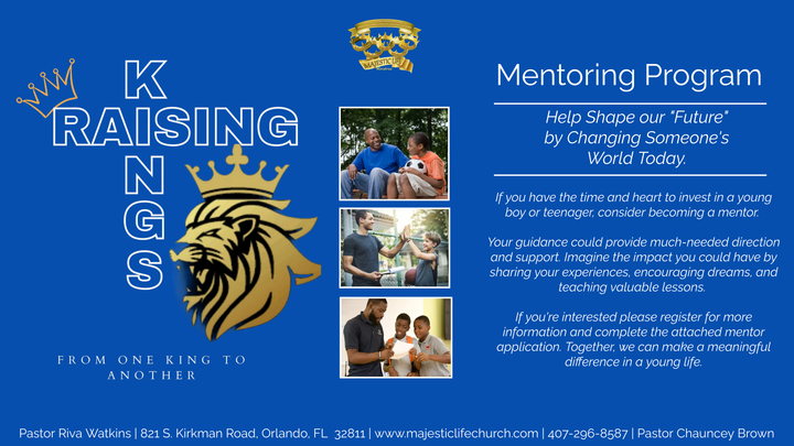 Raising Kings Mentoring Program logo