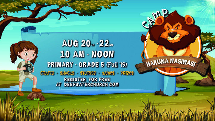 Camp Hakuna Wasiwasi - 2019 logo image