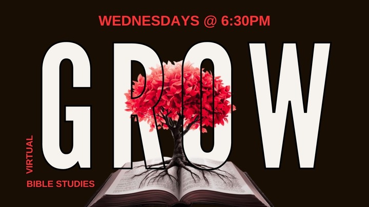 Attend GROW Bible Studies! logo