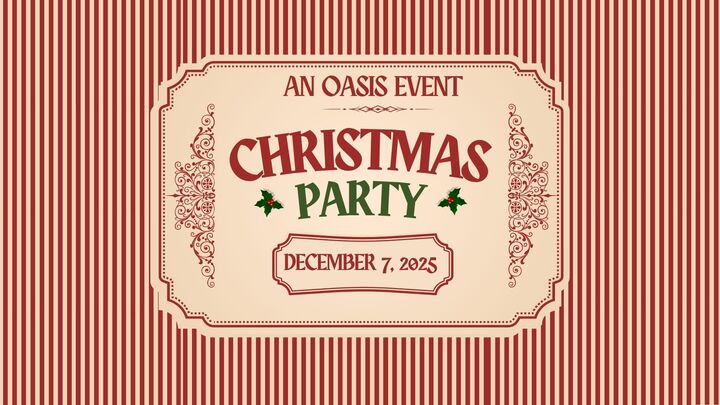 OASIS Christmas Party logo