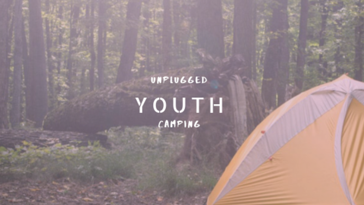 Youth Unplugged Camping Trip logo image